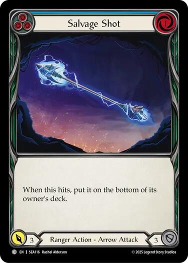 Salvage Shot (Blue) [SEA116] (High Seas) | Devastation Store