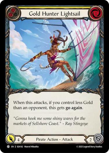 Gold Hunter Lightsail [SEA162] (High Seas) | Devastation Store