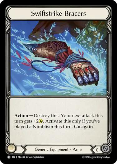 Swiftstrike Bracers [SEA183] (High Seas) | Devastation Store