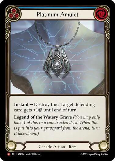 Platinum Amulet [SEA194] (High Seas) | Devastation Store
