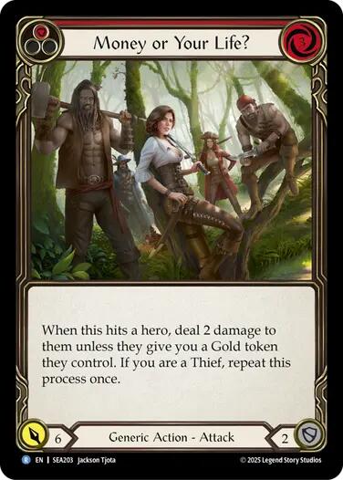 Money or Your Life? (Red) [SEA203] (High Seas)  Rainbow Foil | Devastation Store