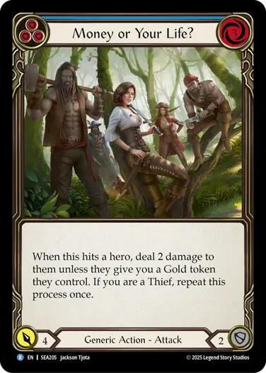 Money or Your Life? (Blue) [SEA205] (High Seas) | Devastation Store