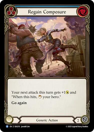 Regain Composure [SEA210] (High Seas)  Rainbow Foil | Devastation Store