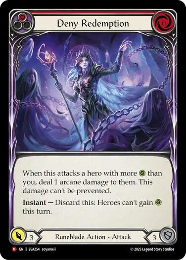 Deny Redemption [SEA254] (High Seas)  Rainbow Foil | Devastation Store
