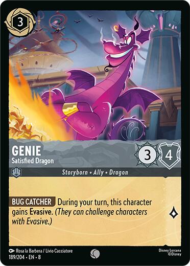 Genie - Satisfied Dragon (189/204) [Reign of Jafar] | Devastation Store