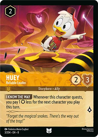 Huey - Reliable Leader (Foil) (3/204) [Reign of Jafar] | Devastation Store
