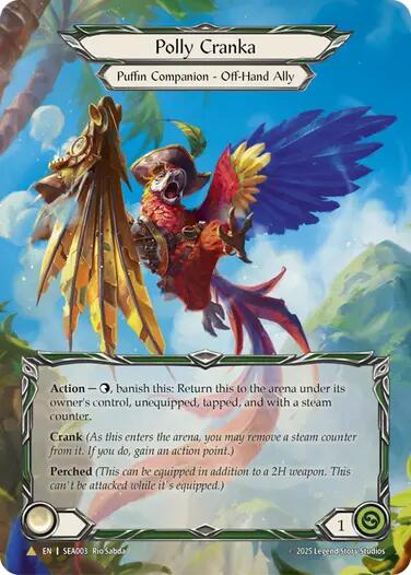 Polly Cranka (Treasure) [SEA003] (High Seas)  Cold Foil | Devastation Store