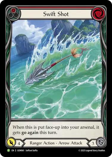 Swift Shot [GEM061] (GEM Pack 2)  Rainbow Foil | Devastation Store