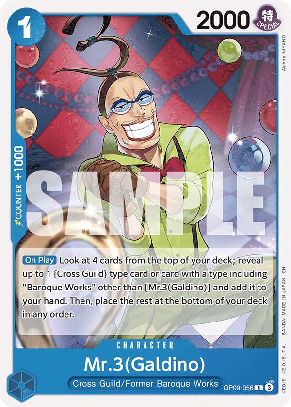 Mr.3(Galdino) (Reprint) [Starter Deck: Blue Buggy] | Devastation Store