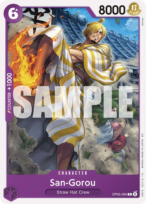 San-Gorou (Reprint) [Starter Deck: Purple/Black Monkey.D.Luffy] | Devastation Store