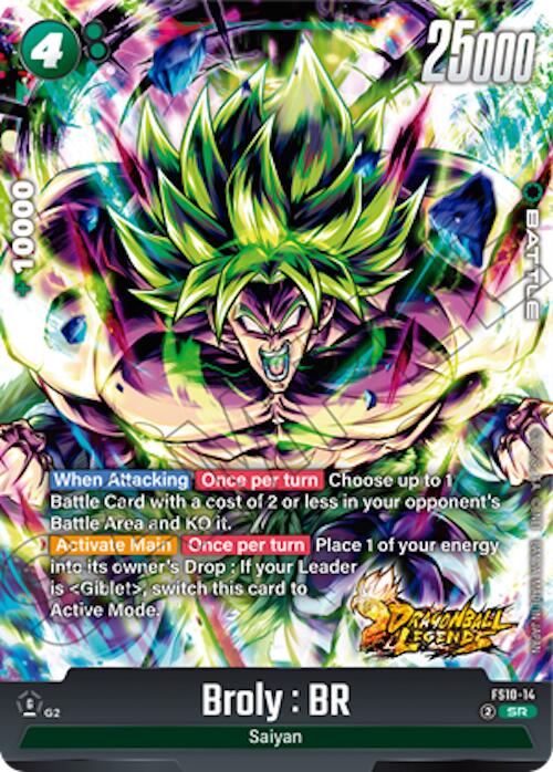 Broly : BR [Starter Deck: Shallot] | Devastation Store