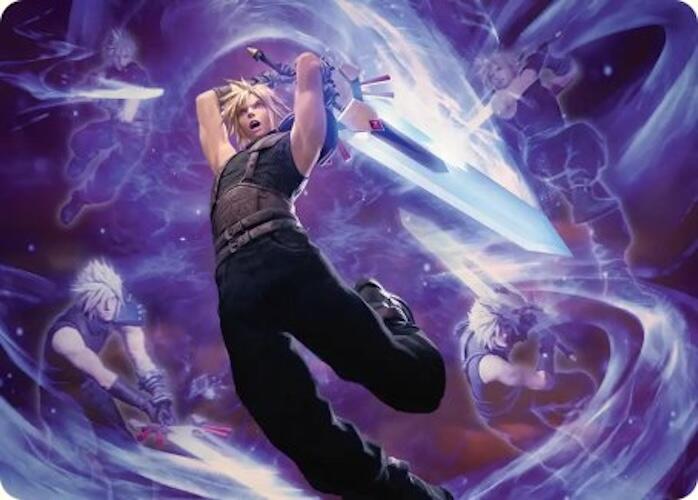 Cloud's Limit Break Art Card [FINAL FANTASY Art Series] | Devastation Store