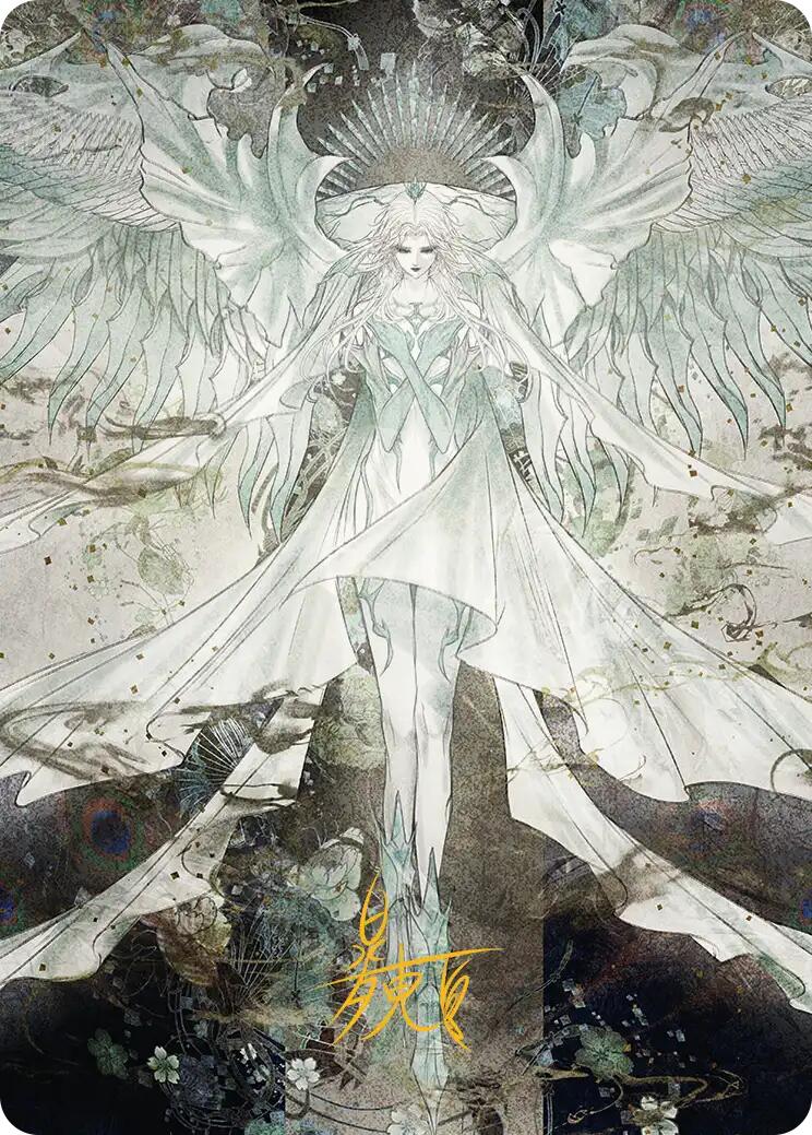 Hydaelyn, the Mothercrystal Art Card (Gold-Stamped Signature) [FINAL FANTASY Art Series] | Devastation Store