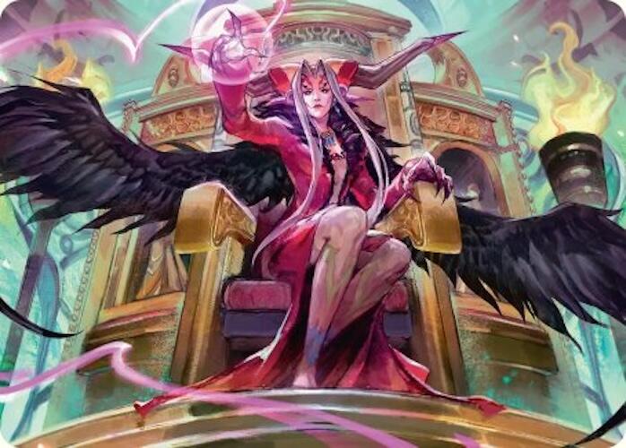 Sorceress's Schemes Art Card [FINAL FANTASY Art Series] | Devastation Store