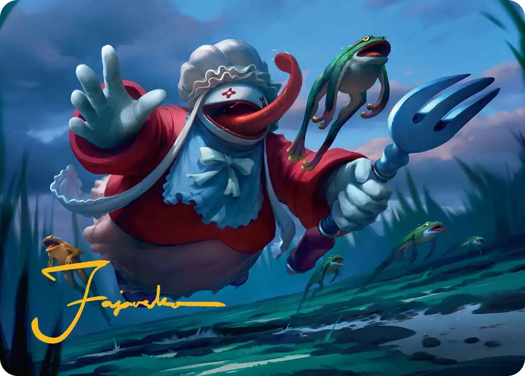 Quina, Qu Gourmet Art Card (Gold-Stamped Signature) [FINAL FANTASY Art Series] | Devastation Store