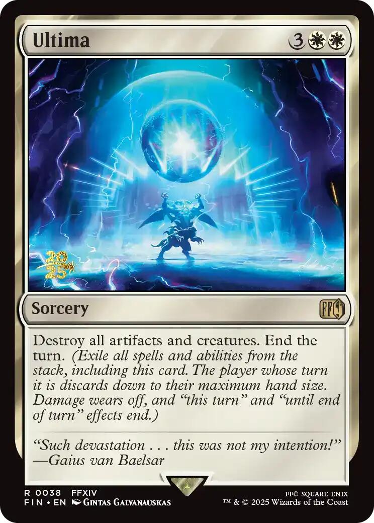 Ultima [FINAL FANTASY Prerelease Promo] | Devastation Store