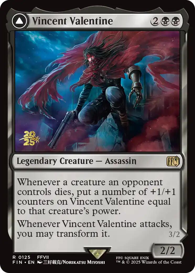 Vincent Valentine // Galian Beast [FINAL FANTASY Prerelease Promo] | Devastation Store