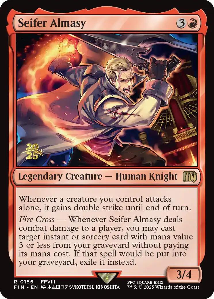 Seifer Almasy [FINAL FANTASY Prerelease Promo] | Devastation Store