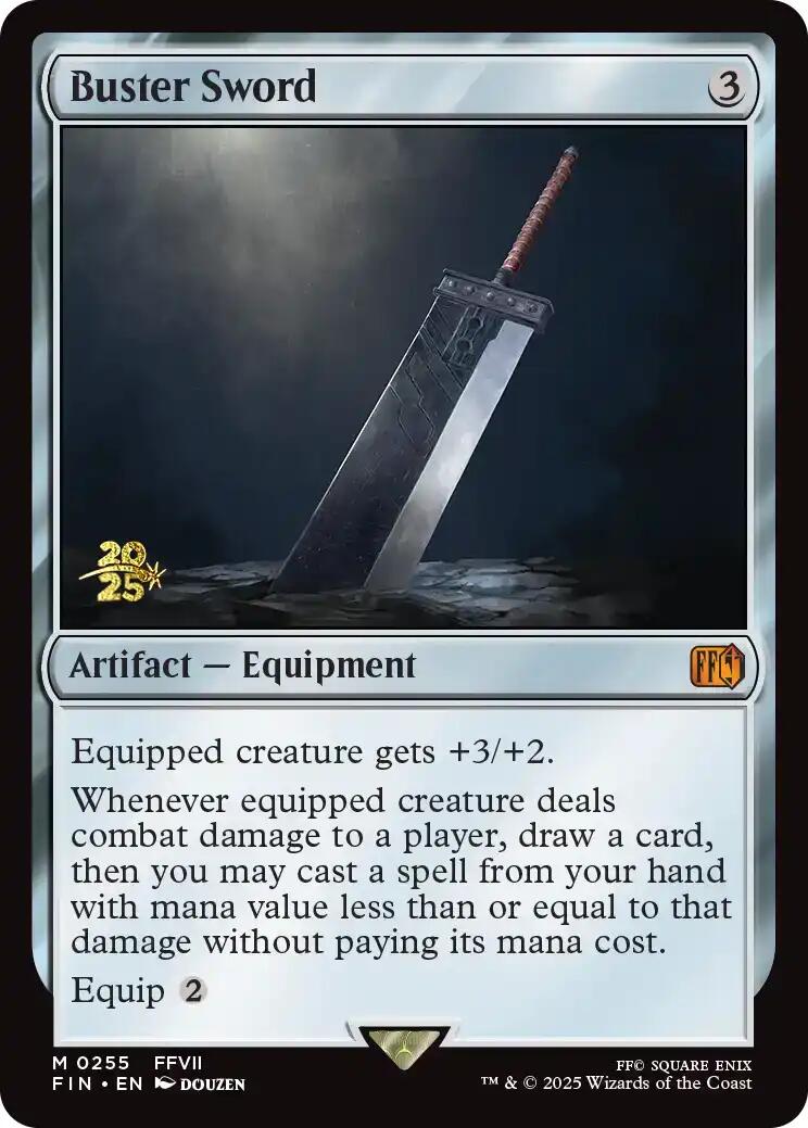 Buster Sword [FINAL FANTASY Prerelease Promo] | Devastation Store