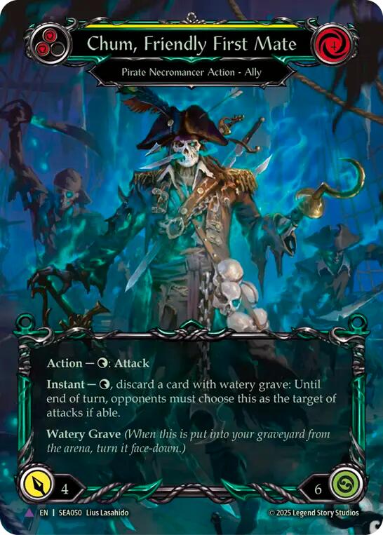 Chum, Friendly First Mate (Marvel Cold Foil) [SEA050] (High Seas)  Cold Foil | Devastation Store