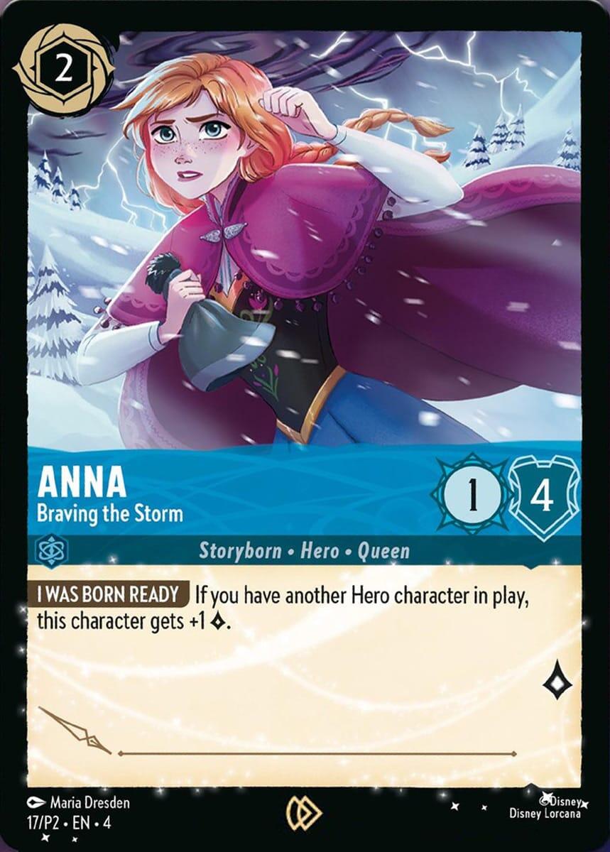Anna - Braving the Storm (17/P2) [Promo Cards] | Devastation Store