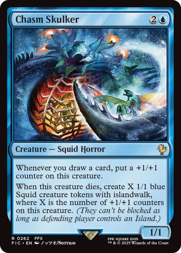 Chasm Skulker (Surge Foil) [FINAL FANTASY Commander] | Devastation Store