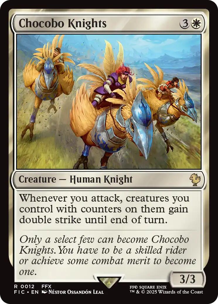 Chocobo Knights (Surge Foil) [FINAL FANTASY Commander] | Devastation Store