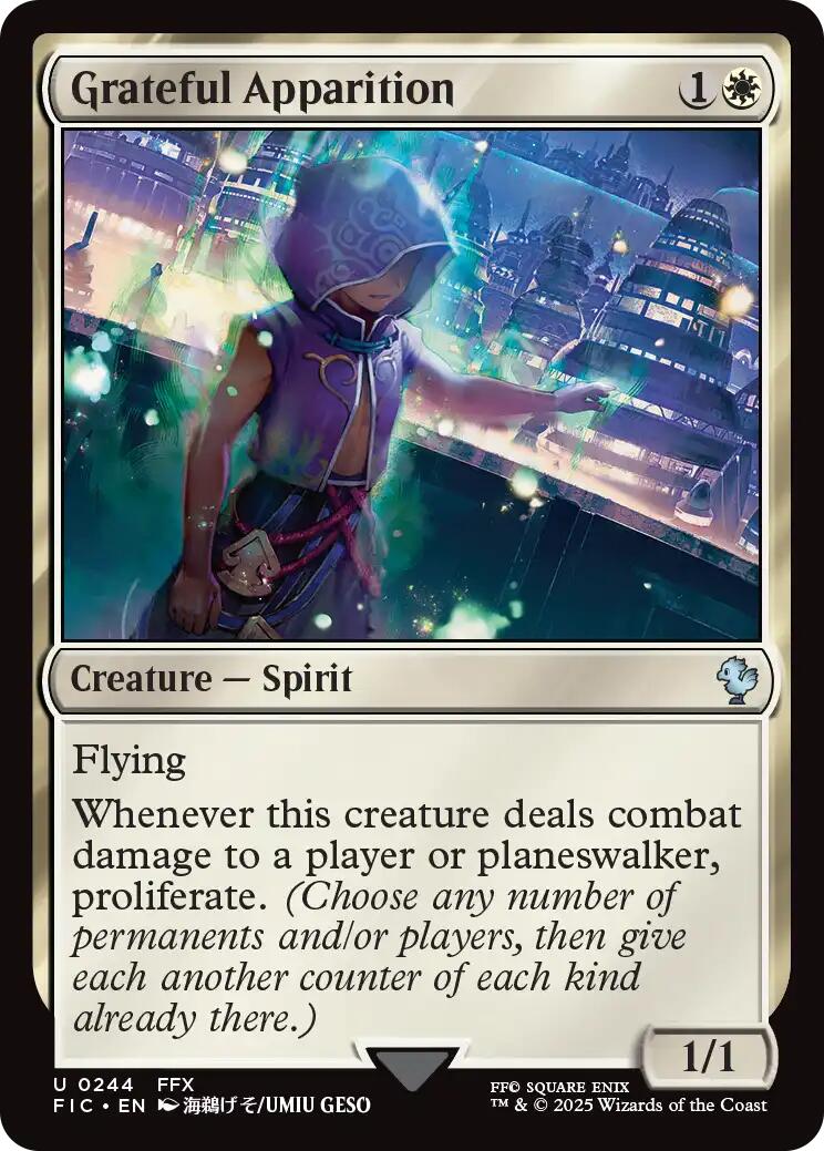 Grateful Apparition (Surge Foil) [FINAL FANTASY Commander] | Devastation Store