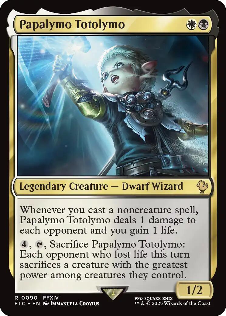 Papalymo Totolymo (Surge Foil) [FINAL FANTASY Commander] | Devastation Store