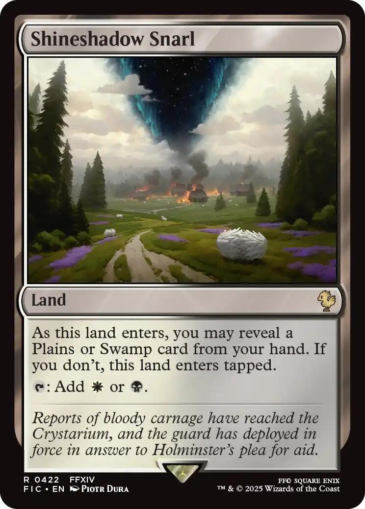 Shineshadow Snarl (Surge Foil) [FINAL FANTASY Commander] | Devastation Store