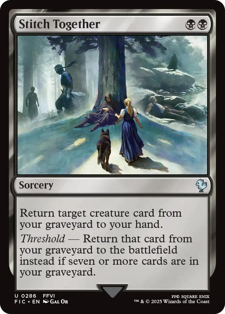 Stitch Together (Surge Foil) [FINAL FANTASY Commander] | Devastation Store