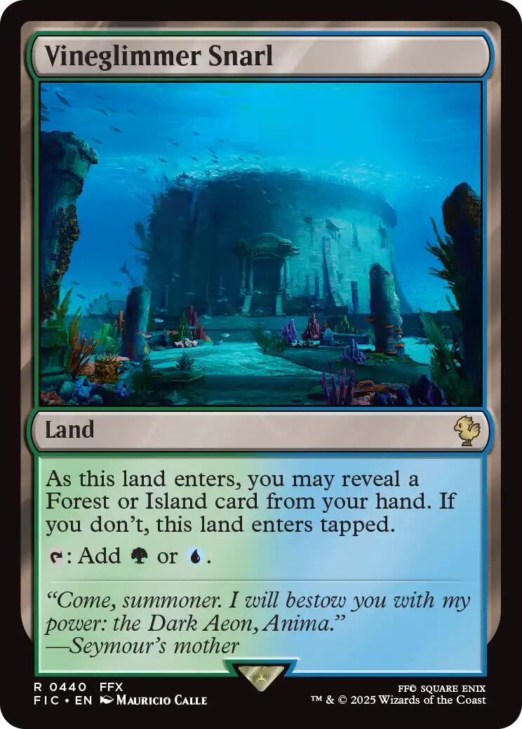 Vineglimmer Snarl (Surge Foil) [FINAL FANTASY Commander] | Devastation Store