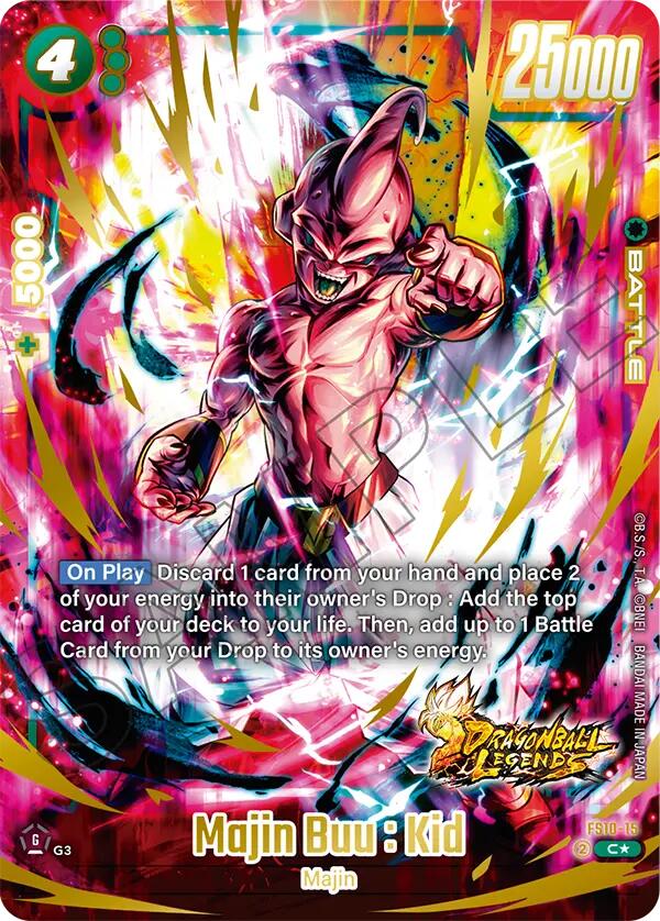 Majin Buu : Kid (Bonus Pack Alternate Art) [Starter Deck: Giblet] | Devastation Store