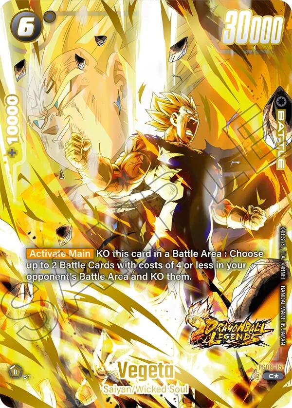 Vegeta (Bonus Pack Alternate Art) [Starter Deck: Shallot] | Devastation Store