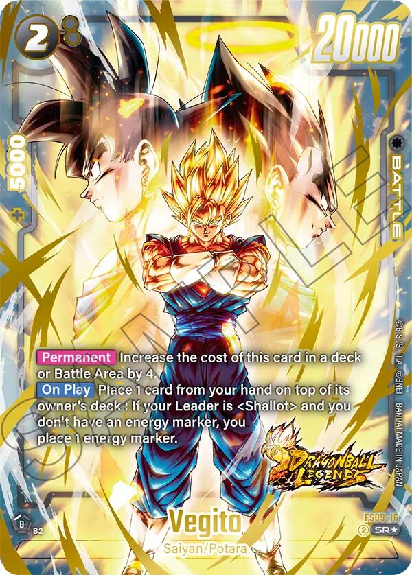 Vegito (Bonus Pack Alternate Art) [Starter Deck: Shallot] | Devastation Store