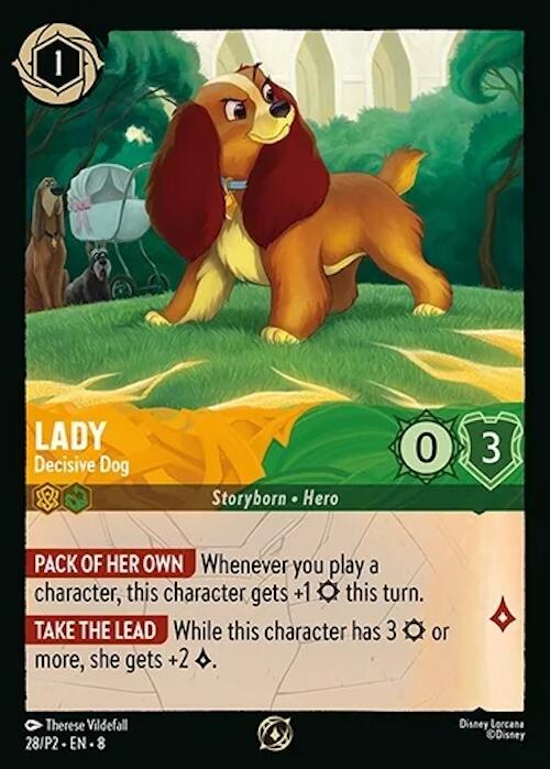 Lady - Decisive Dog (28/P2) [Promo Cards] | Devastation Store