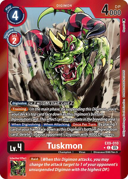 Tuskmon [EX9-010] (Limited Foil) [Versus Monsters] | Devastation Store