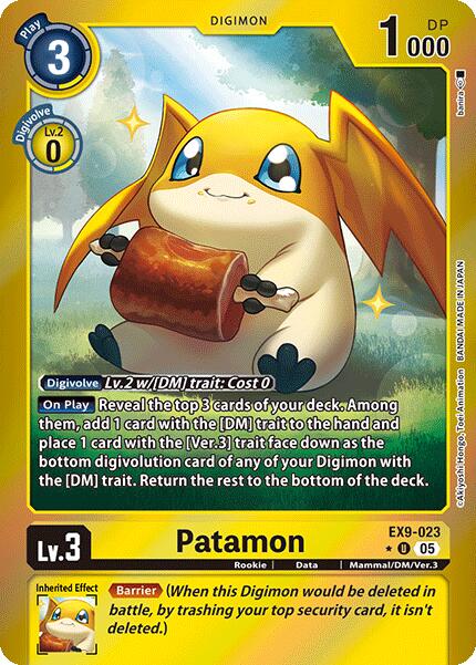 Patamon [EX9-023] (Limited Foil) [Versus Monsters] | Devastation Store