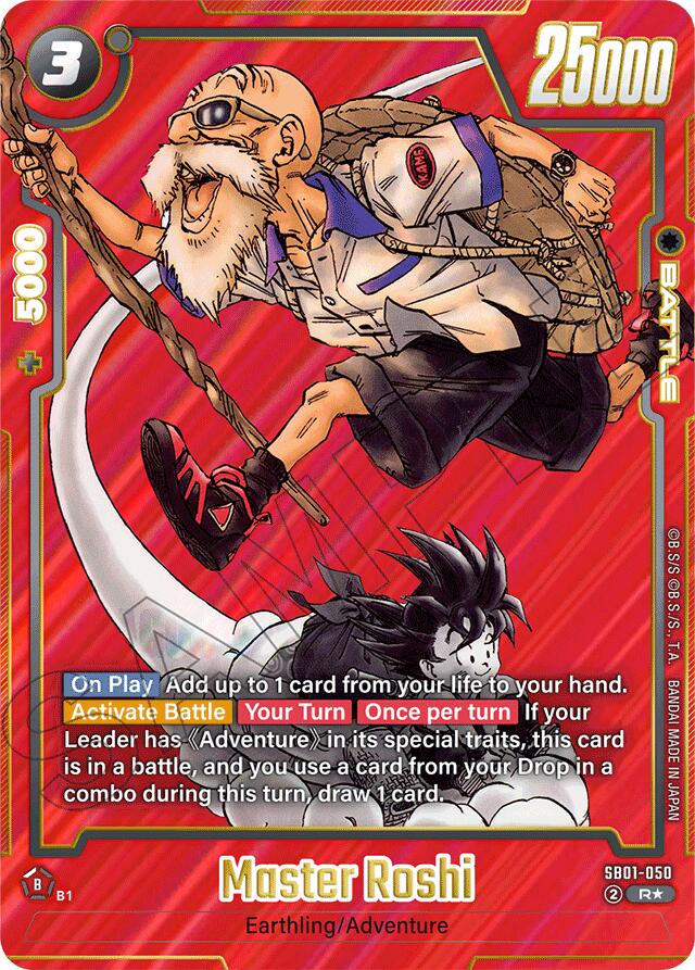 Master Roshi (Alternate Art) [Manga Booster 01] - Devastation Store | Devastation Store