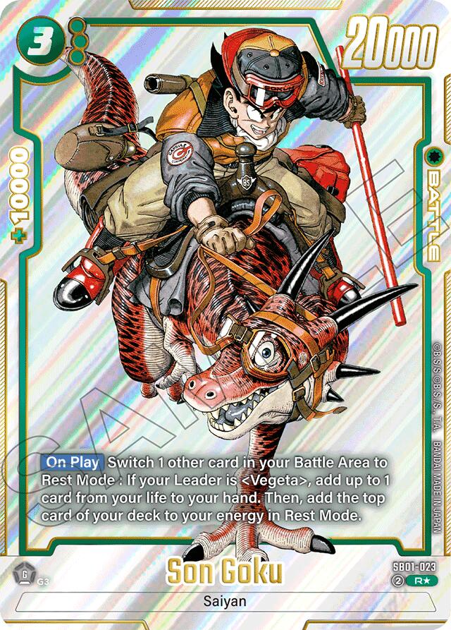 Son Goku (SB01-023) (Alternate Art) [Manga Booster 01] - Devastation Store | Devastation Store