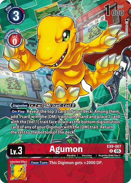 Agumon [EX9-007] (Digital Monster Day Commemoration Event Participant) [Promotion Cards] | Devastation Store
