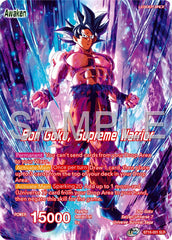 Son Goku // Son Goku, Supreme Warrior (Reprint) (BT16-001) [Premium Anniversary Box 2025] | Devastation Store