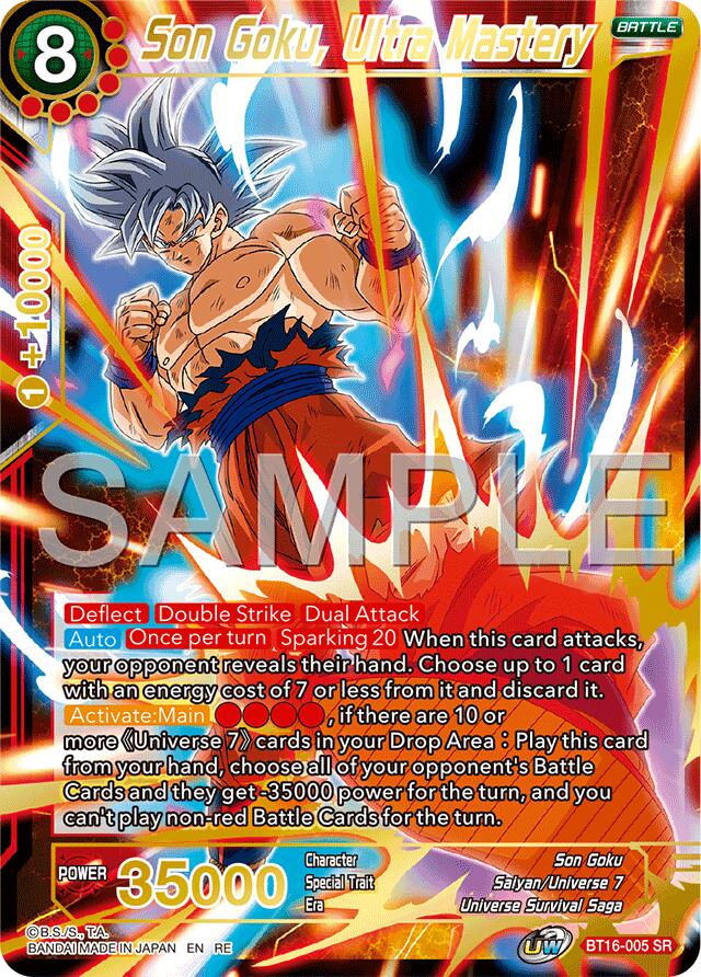 Son Goku, Ultra Mastery (Reprint) (BT16-005) [Premium Anniversary Box 2025] | Devastation Store