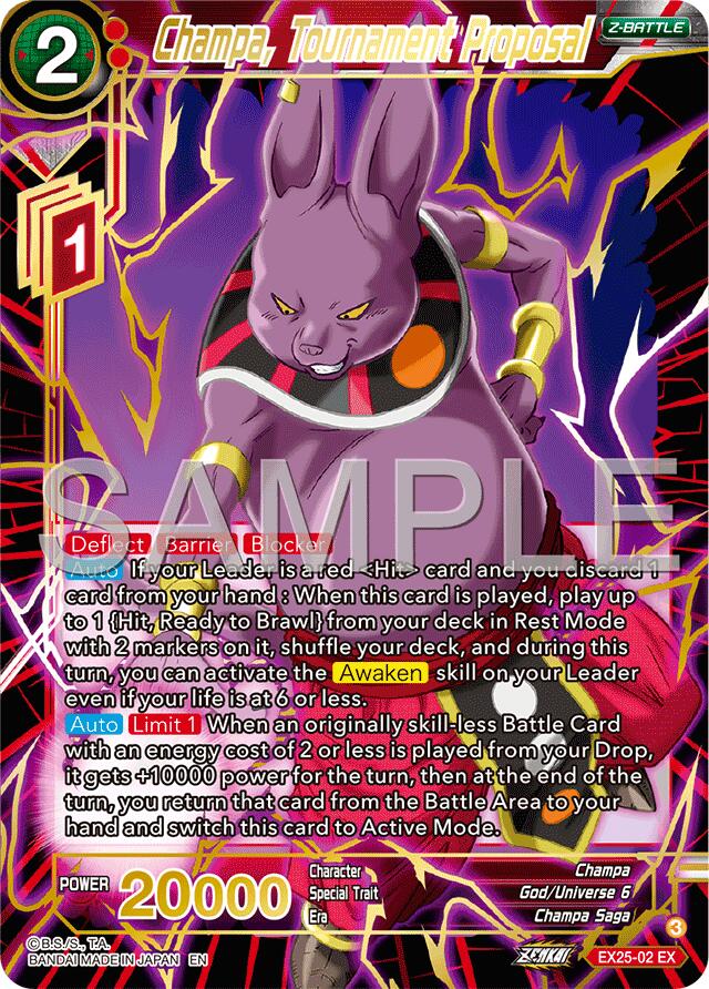 Champa, Tournament Proposal (EX25-02) [Premium Anniversary Box 2025] | Devastation Store