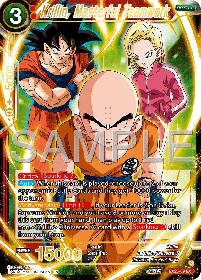 Krillin, Masterful Teamwork (EX25-09) [Premium Anniversary Box 2025] | Devastation Store