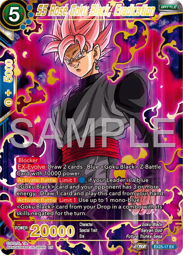 SS Rose Goku Black, Eradication (EX25-17) [Premium Anniversary Box 2025] | Devastation Store