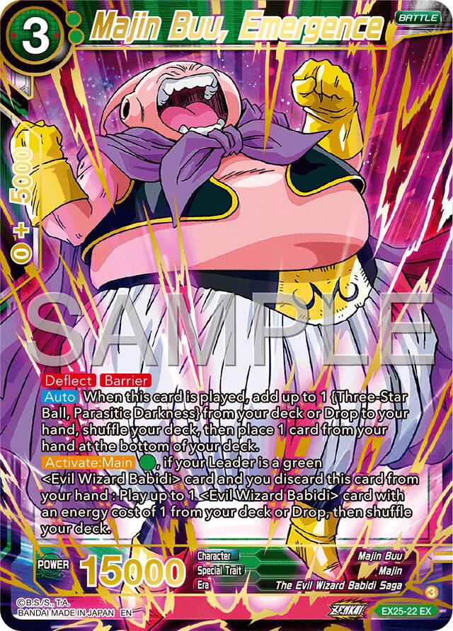 Majin Buu, Emergence (EX25-22) [Premium Anniversary Box 2025] | Devastation Store