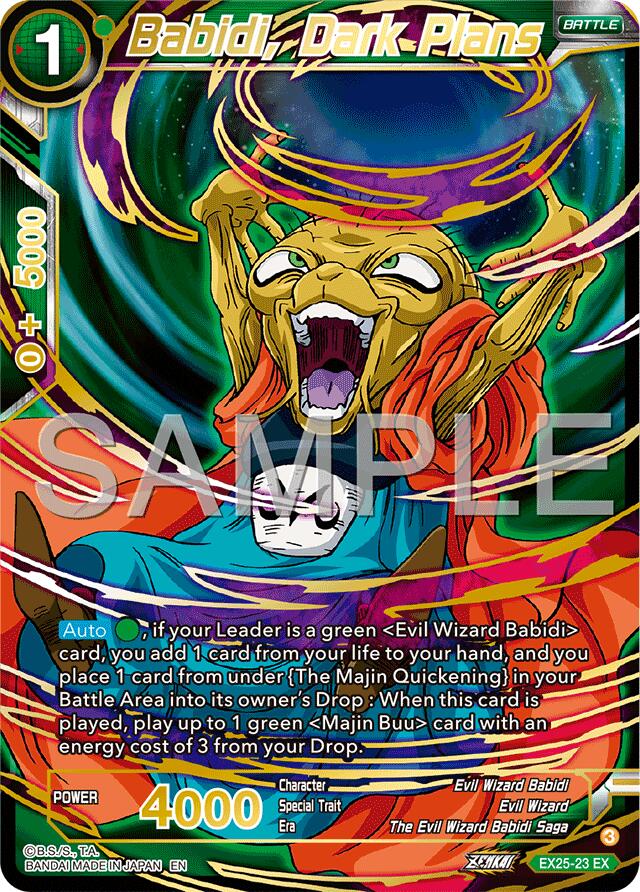 Babidi, Dark Plans (EX25-23) [Premium Anniversary Box 2025] | Devastation Store