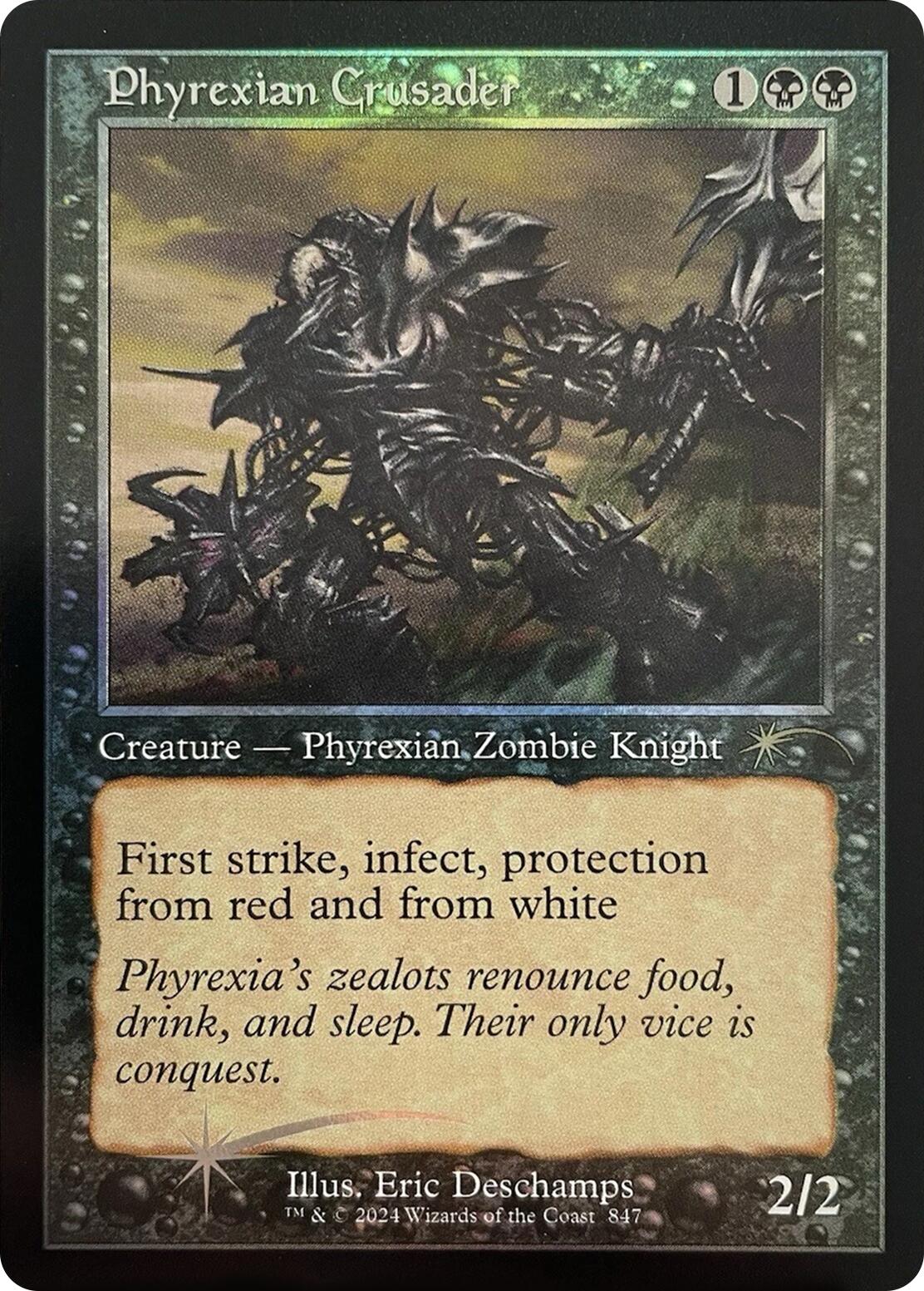 Phyrexian Crusader (Retro Frame) [Secret Lair Drop Series] | Devastation Store