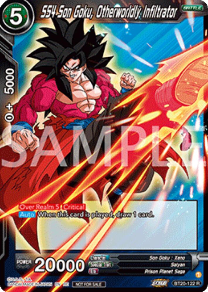 SS4 Son Goku, Otherworldly Infiltrator (Deluxe Pack 2025 Vol.2) (BT20-122) [Promotion Cards] | Devastation Store
